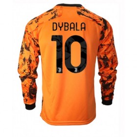 Jalkapallo Pelipaidat Juventus Paulo Dybala 10 3 Paita 2020-2021 Pitkähihainen